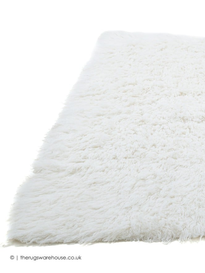 Flokati Fluffy White Rug - 7