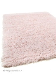 Flokati Fluffy Rose Rug - Thumbnail - 6