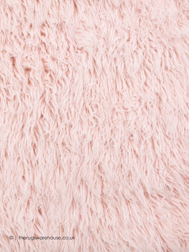 Flokati Fluffy Rose Rug - 4