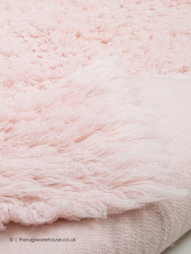 Flokati Fluffy Rose Rug - 3