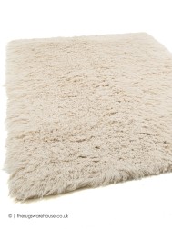 Flokati Fluffy Beige Rug - Thumbnail - 2