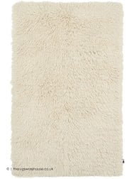 Flokati Fluffy Beige Rug - Thumbnail - 8