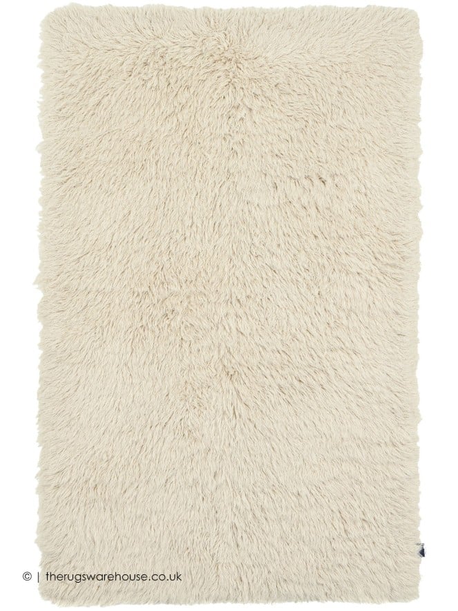 Flokati Fluffy Beige Rug - 8