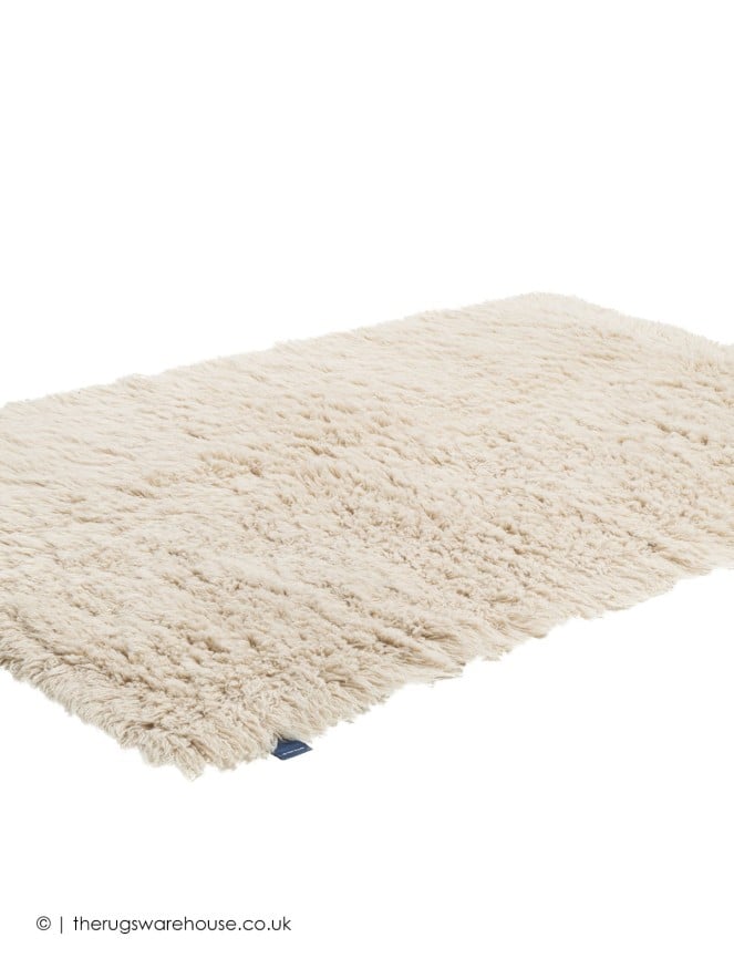 Flokati Fluffy Beige Rug - 5