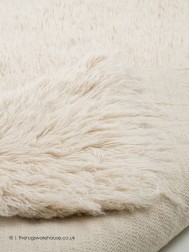 Flokati Fluffy Beige Rug - Thumbnail - 3