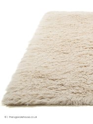 Flokati Fluffy Beige Rug - Thumbnail - 6