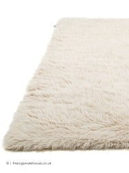 Flokati Fluffy Beige Rug - Thumbnail - 7