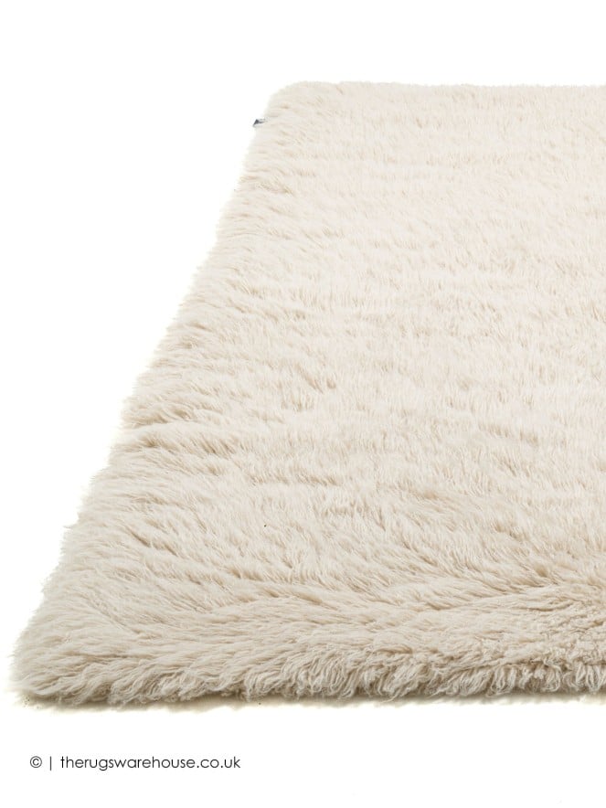 Flokati Fluffy Beige Rug - 7