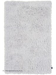 Flokati Fluffy Grey Rug - Thumbnail - 8