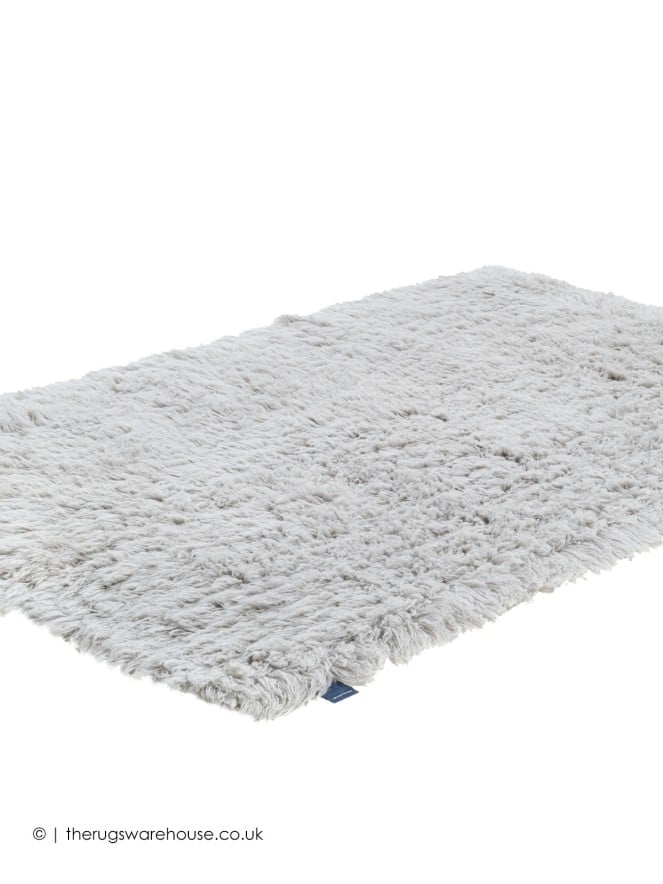 Flokati Fluffy Grey Rug - 5