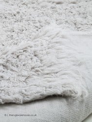 Flokati Fluffy Grey Rug - Thumbnail - 3