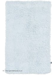 Flokati Fluffy Blue Rug - Thumbnail - 8