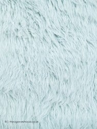 Flokati Fluffy Blue Rug - Thumbnail - 4