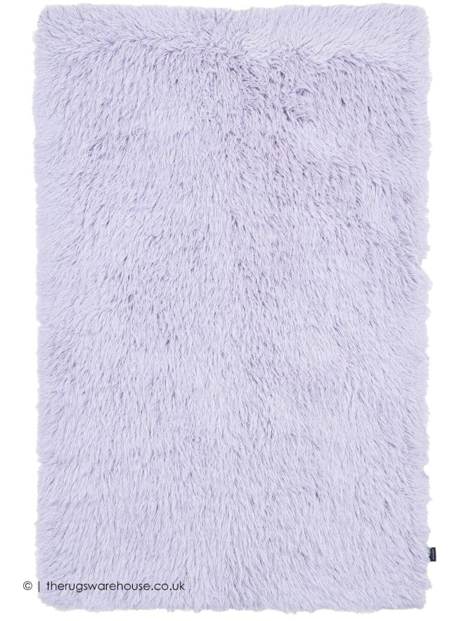 Flokati Fluffy Purple Rug - 8