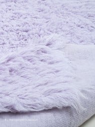 Flokati Fluffy Purple Rug - Thumbnail - 3