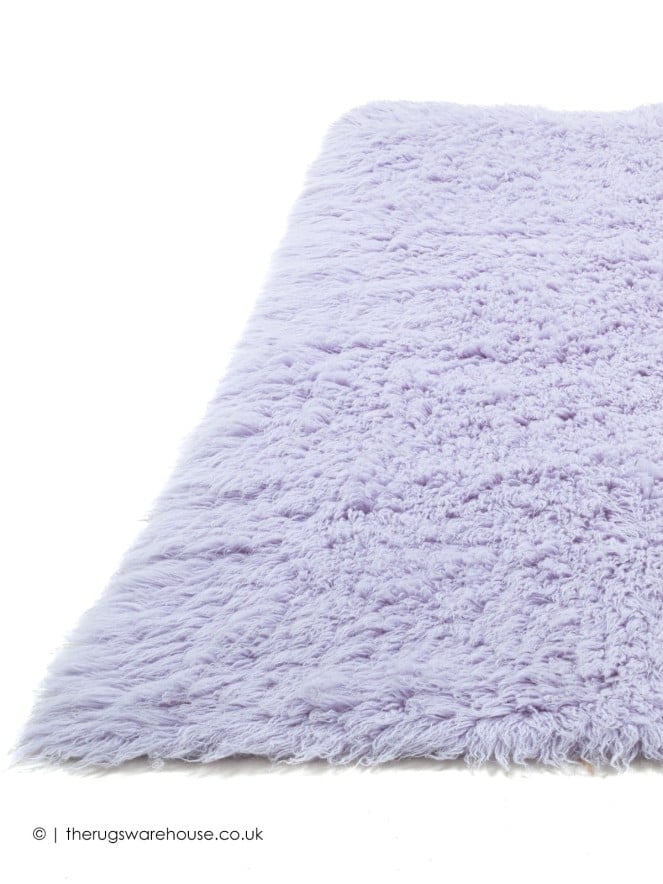 Flokati Fluffy Purple Rug - 6