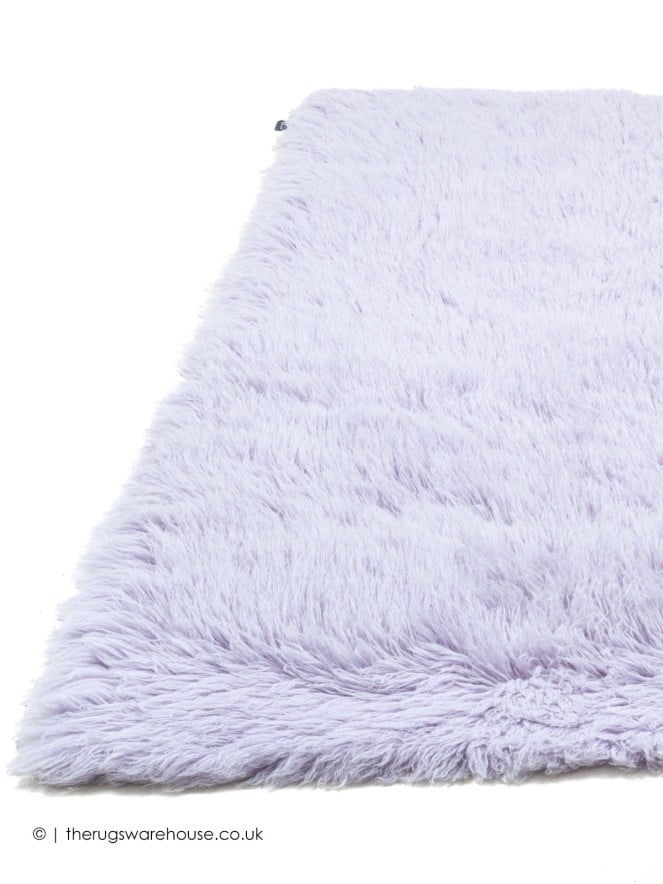 Flokati Fluffy Purple Rug - 7