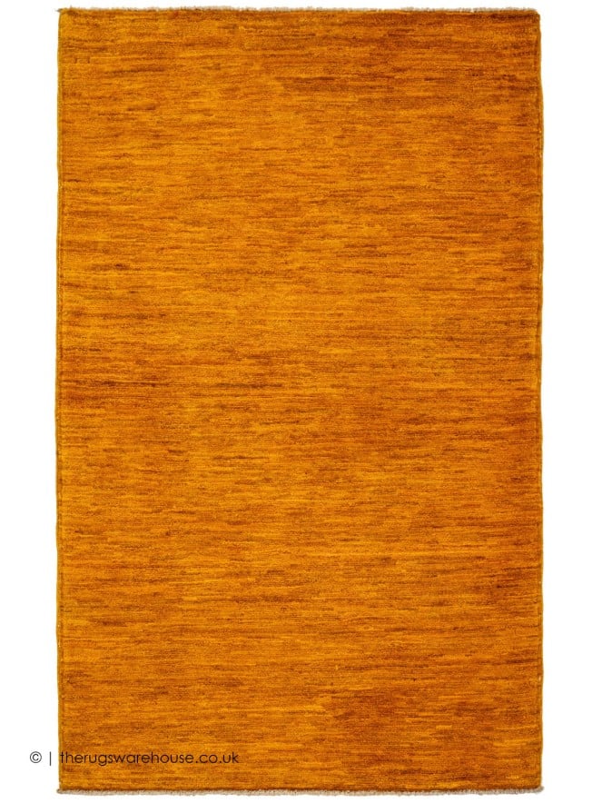 Gabbeh 11 Orange Rug - 2