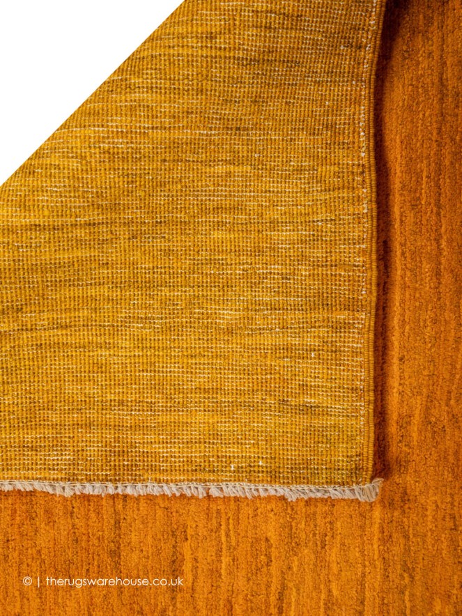 Gabbeh 11 Orange Rug - 5