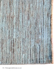 Gabbeh 17147 Teal Rug - Thumbnail - 3