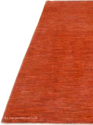 Gabbeh 12183 Burnt Orange Rug - Thumbnail - 6