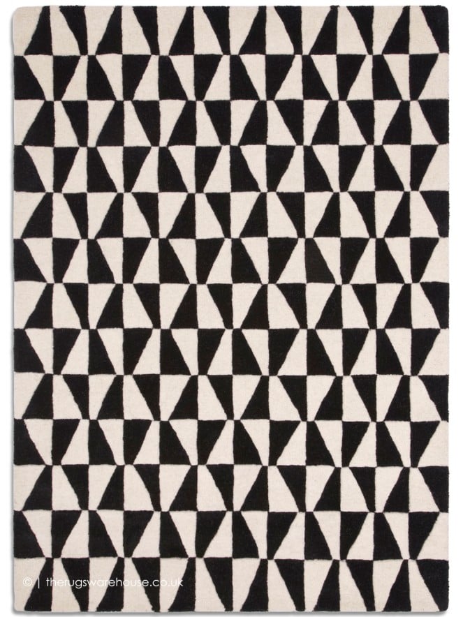 Monroe Black White Rug - 3