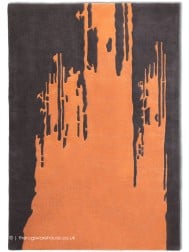 Borealis Grey Peach Rug - Thumbnail - 4