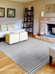 Loriana Grey Rug - Thumbnail - 2