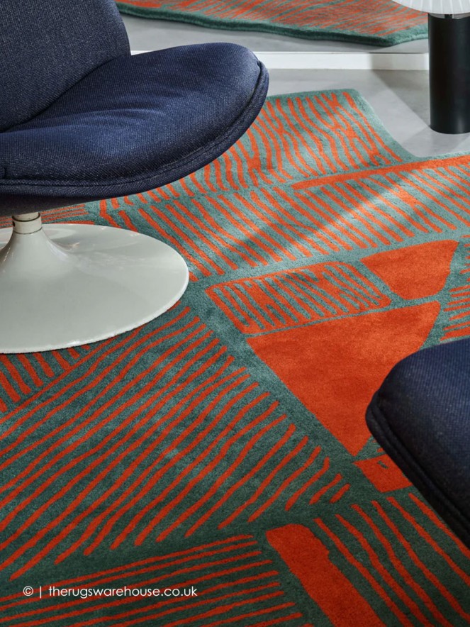 Antica Rouge Rug - 3