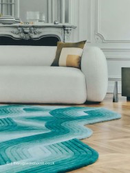 Flow Aqua Rug - Thumbnail - 2