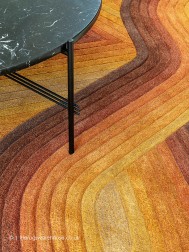 Flow Ocre Rug - Thumbnail - 4