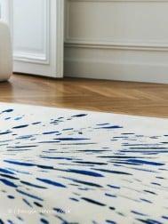 Paint Blue Rug - Thumbnail - 4