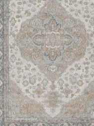 Asura Cream Blue Rug - Thumbnail - 3