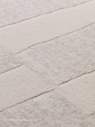 Split Cream Grey Rug - Thumbnail - 3