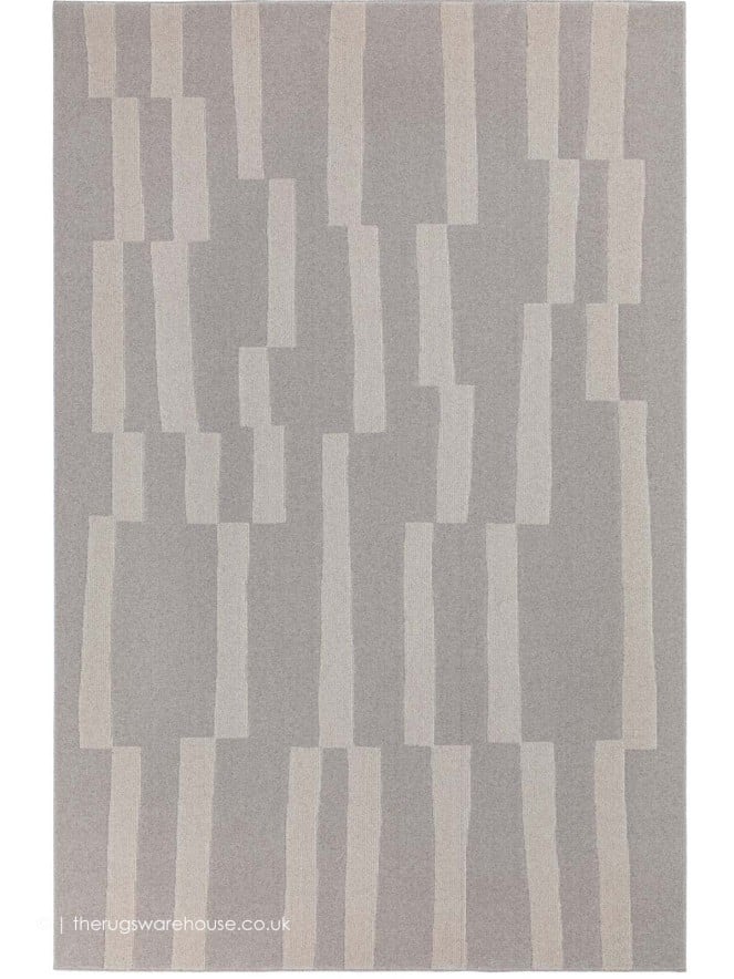 Split Grey Rug - 5