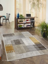 Pastella Grey Yellow Rug - Thumbnail - 2