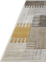 Pastella Grey Yellow Rug - Thumbnail - 10