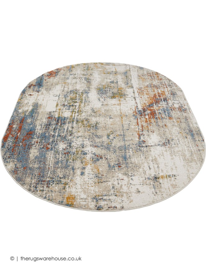 Molinos Blue Oval Rug - 6