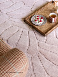 Coleby Petals Pink Rug - Thumbnail - 3