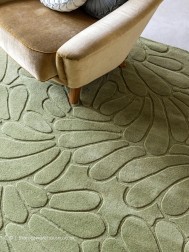 Coleby Petals Green Rug - Thumbnail - 3