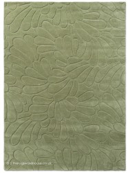 Coleby Petals Green Rug - Thumbnail - 9