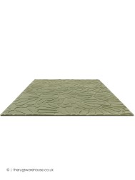 Coleby Petals Green Rug - Thumbnail - 8