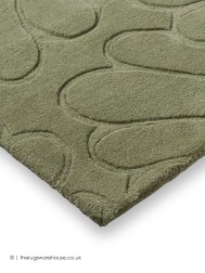 Coleby Petals Green Rug - Thumbnail - 6