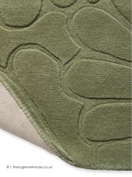 Coleby Petals Green Rug - Thumbnail - 7