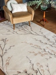 Pussy Willow Grey Rug - Thumbnail - 3