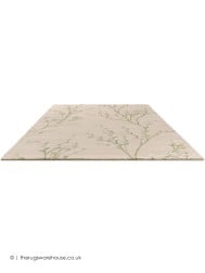 Pussy Willow Green Rug - Thumbnail - 9