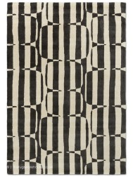 Lohko Stripe Charcoal Rug - Thumbnail - 8