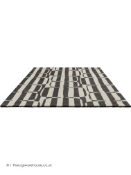 Lohko Stripe Charcoal Rug - Thumbnail - 7