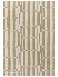 Lohko Stripe Beige Rug - Thumbnail - 7