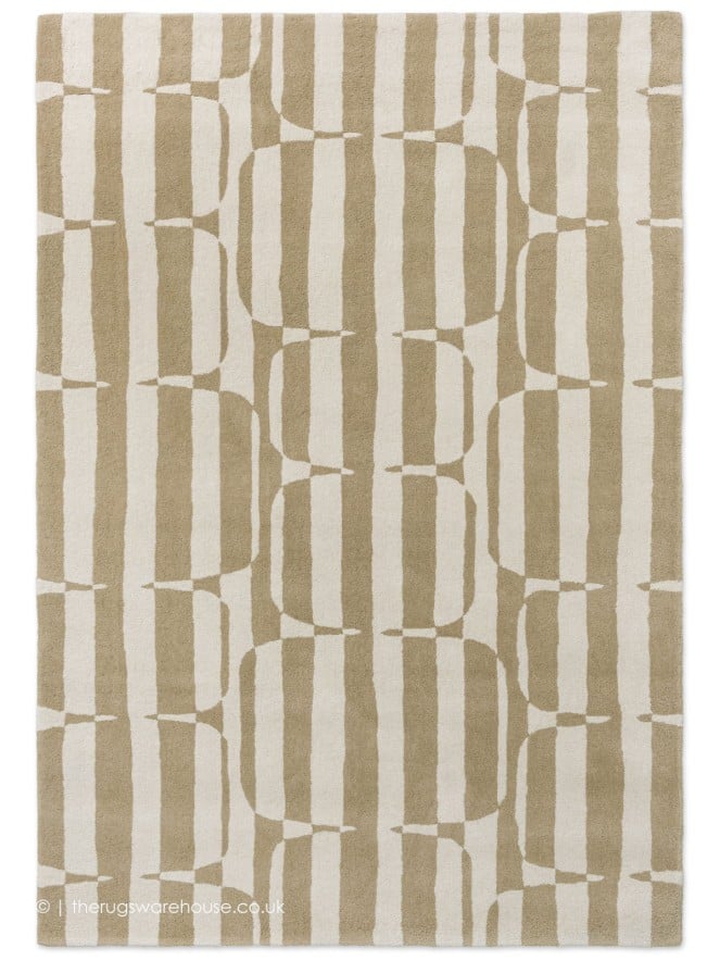 Lohko Stripe Beige Rug - 7